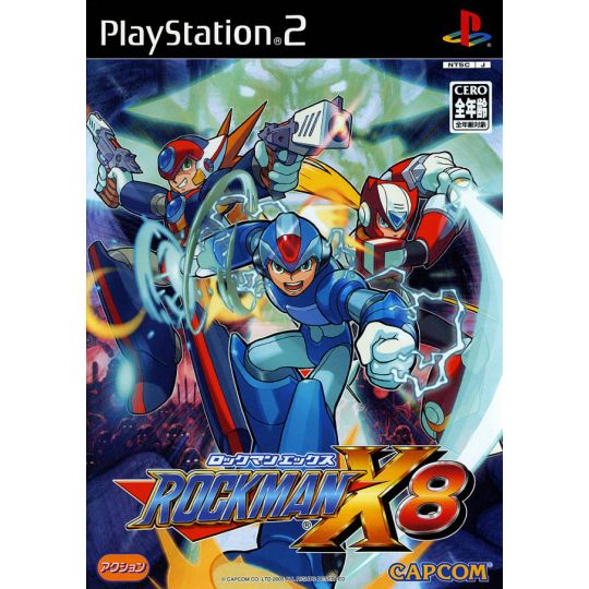 Capcom - RockMan X8 For Playstation 2