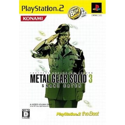 Konami - Metal Gear Solid 3 Snake Eater (PlayStation2 the Best) For Playstation 2