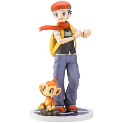 KOTOBUKIYA ARTFX Serie J Pokemon - Lucas con figura di Chimchar