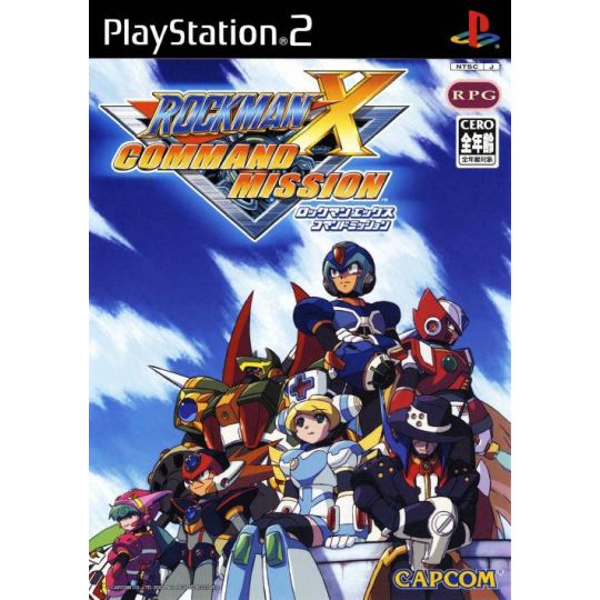 Capcom - RockMan X Command Mission For Playstation 2