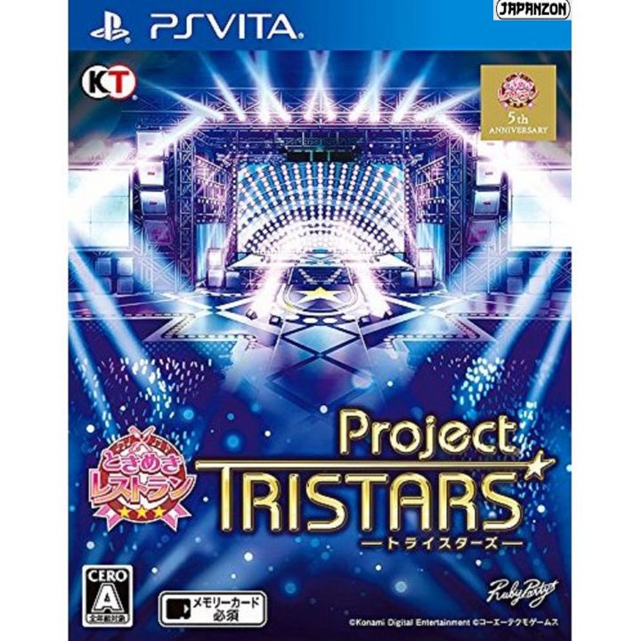 Koei Tecmo Tokimeki Restaurant Project Tristars PS Vita SONY Playstation