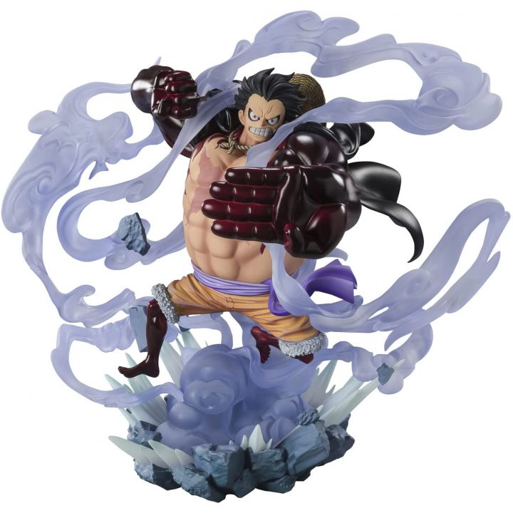 BANDAI - Figuarts Zero One Piece Extra Battle - Monkey D. Luffy (Gear 4) Battaglia di mostri su Onigashima- Figura