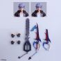 SQUARE ENIX - Kingdom Hearts III Play Arts Kai - Figura Riku Deluxe