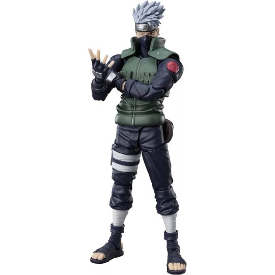 BANDAI S.H.Figuarts - NARUTO Shippuden - Kakashi Hatake (Yumei Todoroku Sharingan no Eiyu) Figur