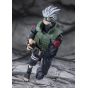 BANDAI S.H.Figuarts - NARUTO Shippuden - Figura de Kakashi Hatake (Yumei Todoroku Sharingan no Eiyu)