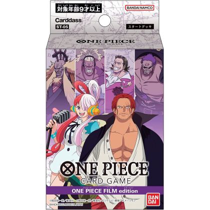 BANDAI - Gioco di carte ONE PIECE - Mazzo iniziale edizione FILM (ST-05)