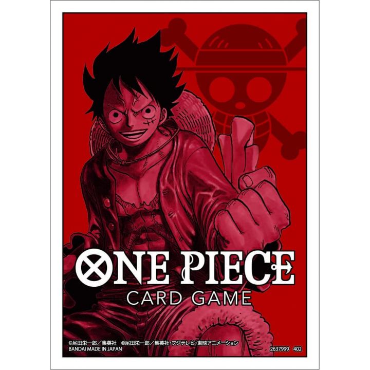 BANDAI - ONE PIECE Card Game - Offizielle Hülle 1 - Monkey D. Luffy