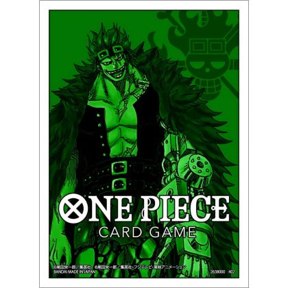 BANDAI - Juego de cartas ONE PIECE - Funda oficial 1 - Eustass Kid