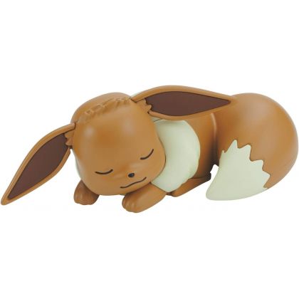 BANDAI - Collezione di modellini di plastica Pokemon Quick!!! - 07 Eevee (Evoli) in posa da sonno