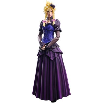 SQUARE ENIX - Final Fantasy VII REMAKE Play Arts Kai - Cloud Strife -Kleid Ver.- Figur