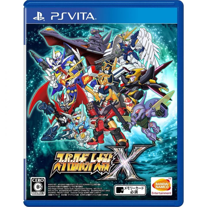 Bandai Namco Super Robot Taisen X PS Vita SONY Playstation