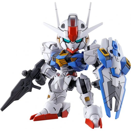 BANDAI - Gundam: La Bruja de Mercurio - SD Gundam EX Standard Gundam Aerial Model Kit (Gunpla)