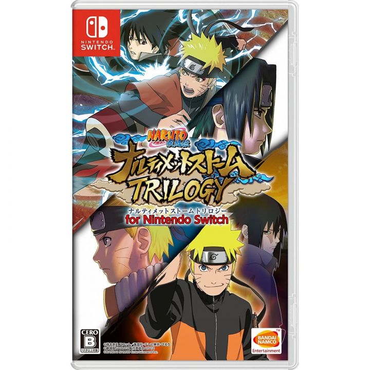 Bandai Namco Naruto Shippuden Ultimate Trilogy NINTENDO SWITCH Storm Ninja
