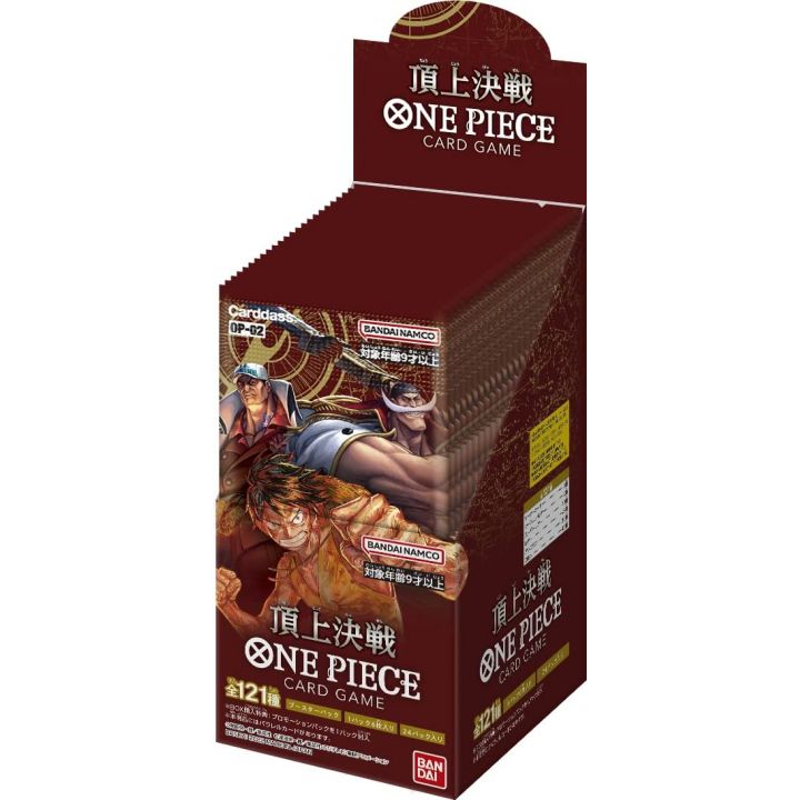 BANDAI - ONE PIECE Kartenspiel Cardass - Romance Dawn BOX (OP-02)