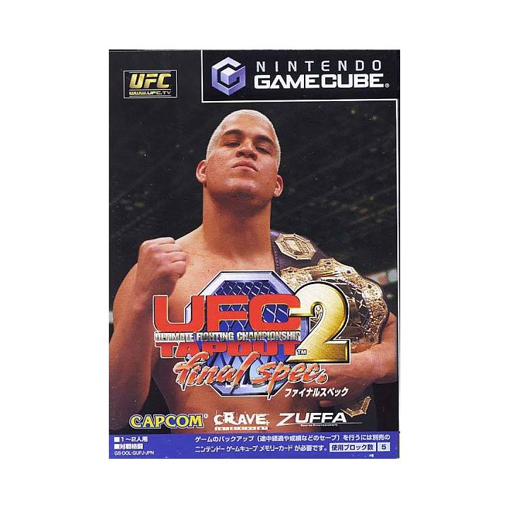 Capcom - UFC2 Tapout Final Spec pour NINTENDO GameCube