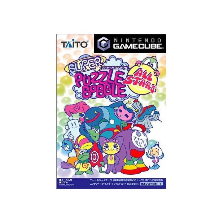 Taito - Super Puzzle Bobble All Stars pour NINTENDO GameCube