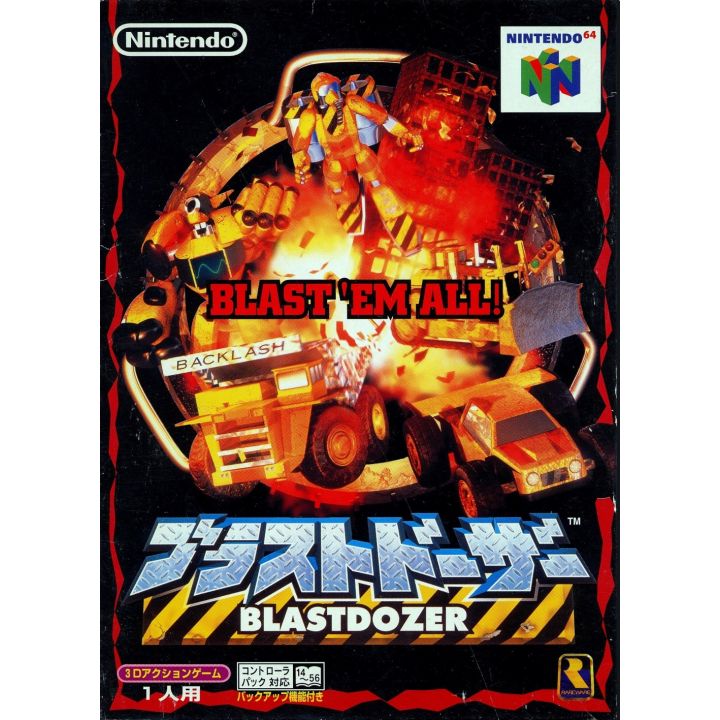 Rare - Blast Dozer pour Nintendo 64