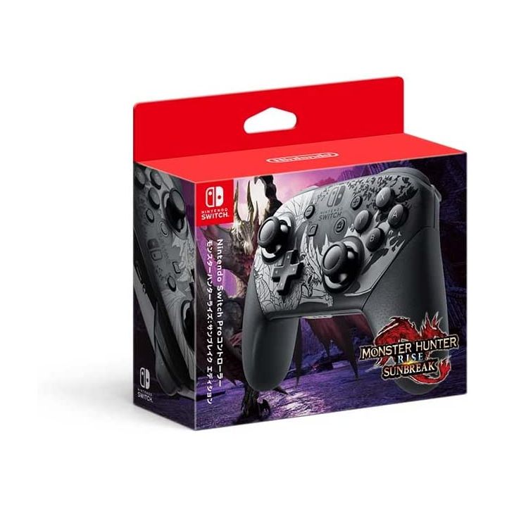 Nintendo - Switch Pro Controller Monster Hunter Rise: Sun Break Edition für Nintendo Switch