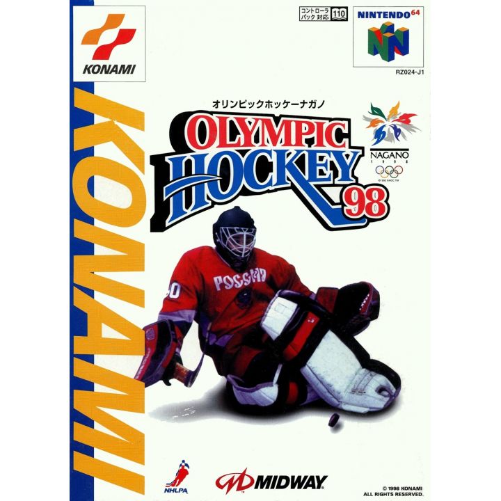 Konami - Olympic Hockey Nagano 98 pour Nintendo 64