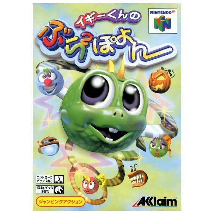 Acclaim - Acclaim - Iggy-kun no Bura Bura Poyon pour Nintendo 64