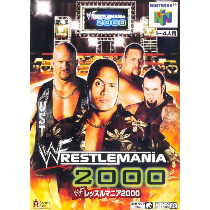 Asmik Ace - WWF WrestleMania 2000 pour Nintendo 64