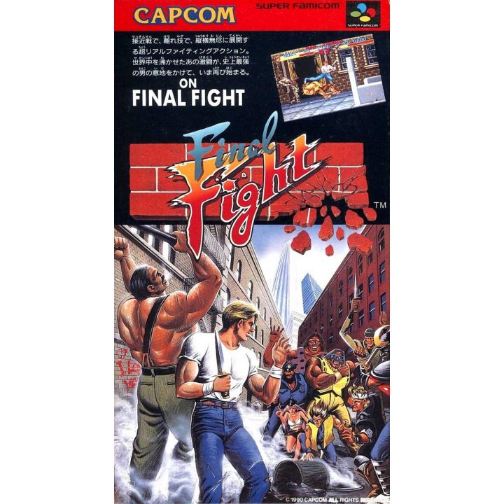 Capcom - Final Fight pour Nintendo Super Famicom