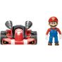 Jakks - The Super Mario Brothers Movie Pull Back Kart Mario