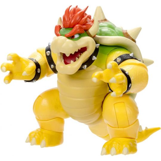 Super Mario Bros. The Movie Bowser 8 Deluxe Action Figure Jakks Pacific -  ToyWiz