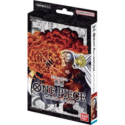 BANDAI - Gioco di carte ONE PIECE - Mazzo iniziale Kaigun (ST-06)