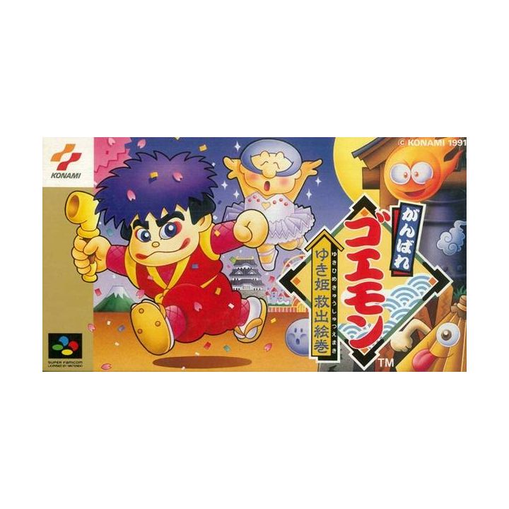 Konami - Ganbare Goemon: Yukihime Kyushutsu Emaki pour Nintendo Super Famicom