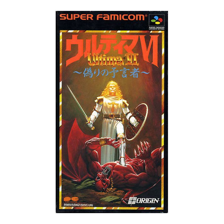 Origin - Ultima 6: False Prophets pour Nintendo Super Famicom