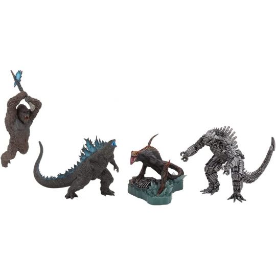 Plex - Solid Series "Godzilla vs. Kong" (2021) Box of 4 Pieces