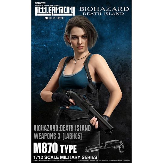 TOMYTEC - Little Armory LABH05 Biohazard Death Island Weapons 3 Plastic Model