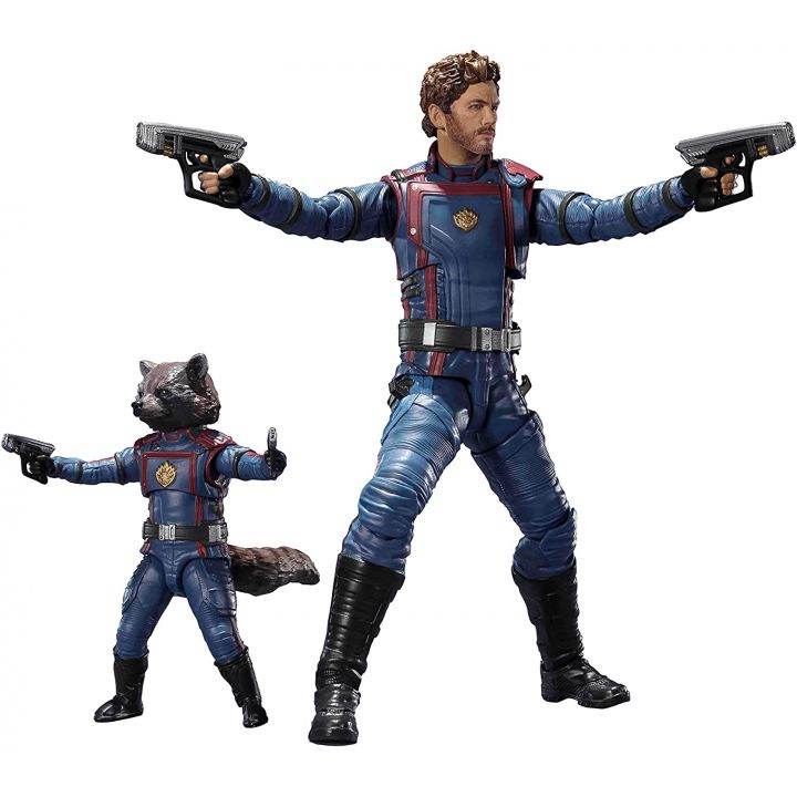 Bandai - S.H.Figuarts "Guardiani della Galassia Vol. 3" Star-Lord e Rocket Raccoon