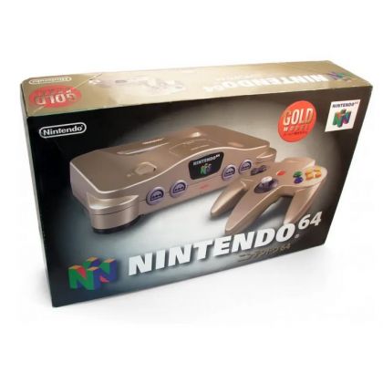 Konsole Nintendo 64 - Gold Edition