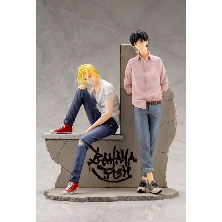 KOTOBUKIYA - ARTFX J Ash & Eiji Figurine Complète (Banana Fish)