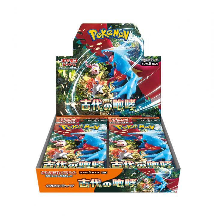 Pokemon Store - Pokemon Card Game Scarlatto e Viola Pacchetto di espansione Ruggito Antico Box