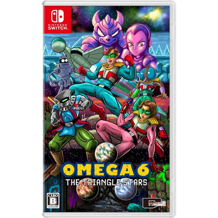 City Connection Ltd - OMEGA 6: The Triangle Stars Special Edition Black Whole Box|Nintendo Switch