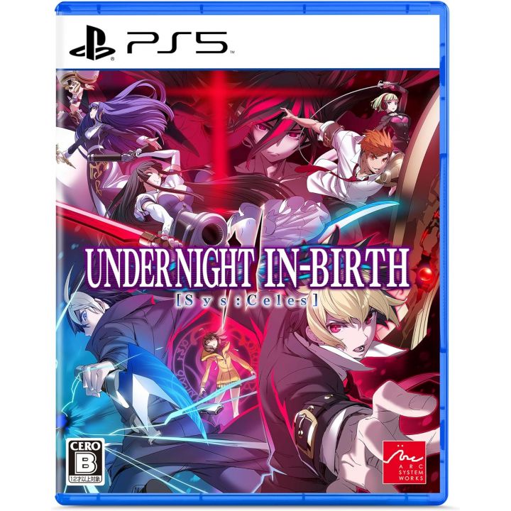 Arc System Works Under Night In-Birth II Sys Celes Playstation 5