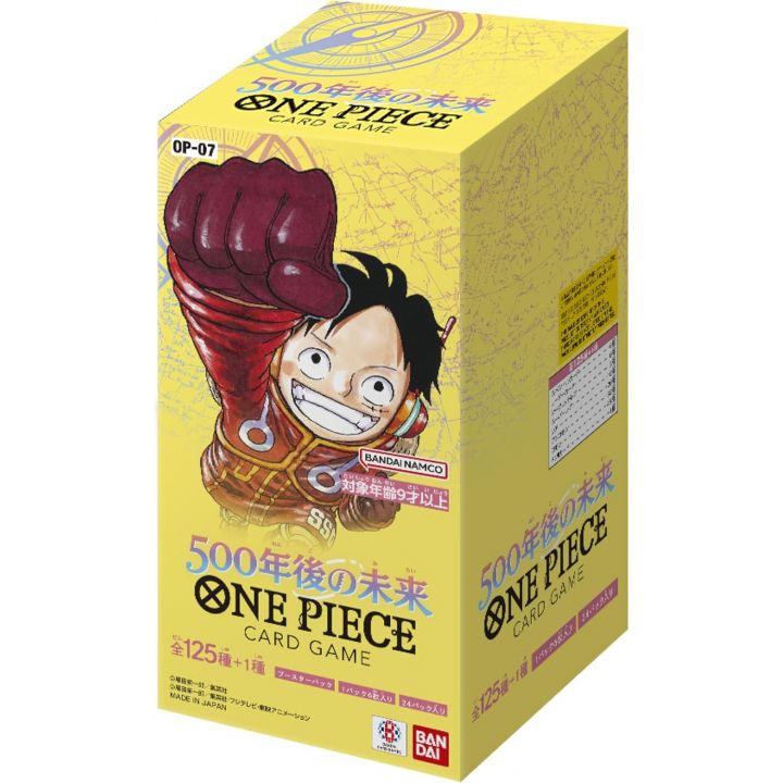 Bandai (BANDAI) ONE PIECE Juego de Cartas, El Futuro de 500 Años Después (OP-07) (Caja), Pack de 24