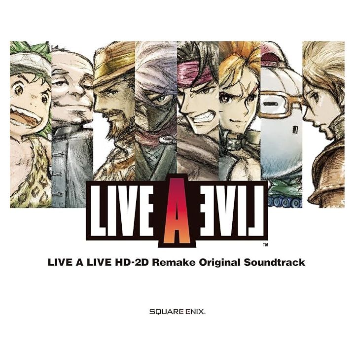 SQUARE ENIX - LIVE A LIVE HD-2D Remake Original Soundtrack|CD GAME