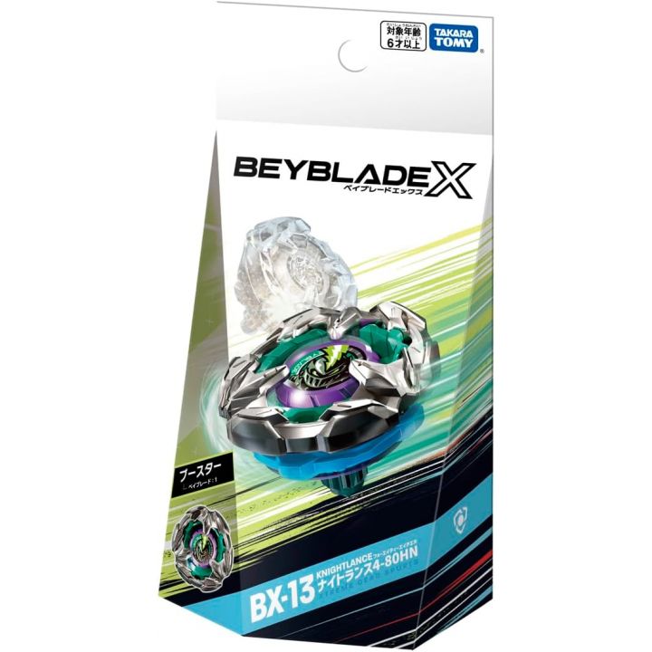 TAKARA TOMY Beyblade X BX-13 Booster Nightlance 4-80HN Metal