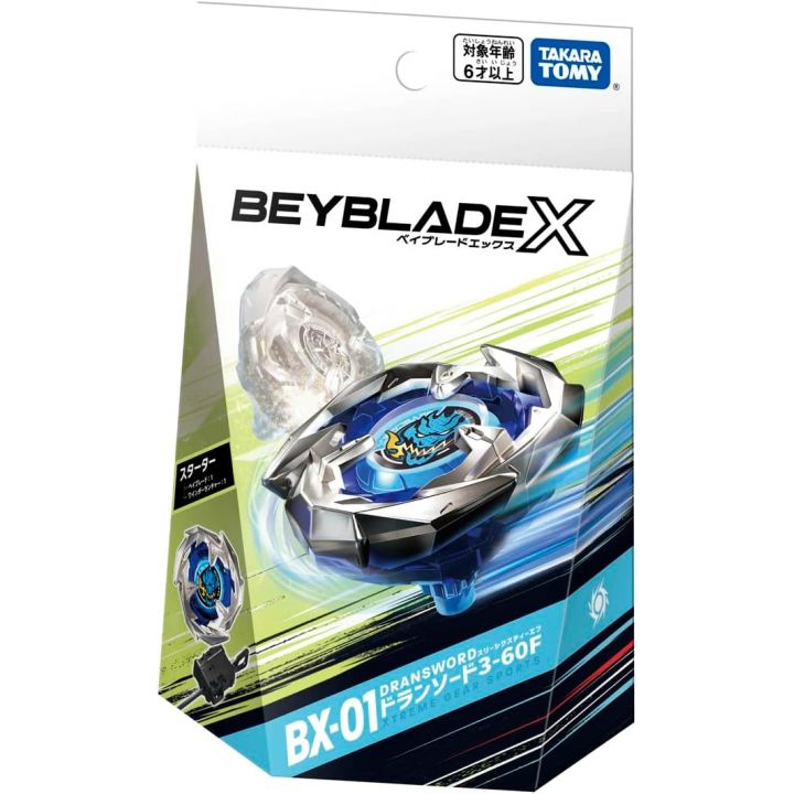 TAKARA TOMY Beyblade X BX-01 Starter, Dran Sword, 3-60F