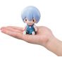 SEGA FAVE Evangelion: Rebuild of Evangelion - Fuwa Puchi Figure - Ayanami Rei