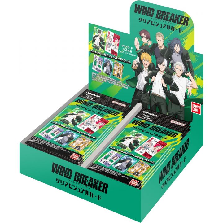 Bandai WIND BREAKER: Clear Visual Card - 20pack box