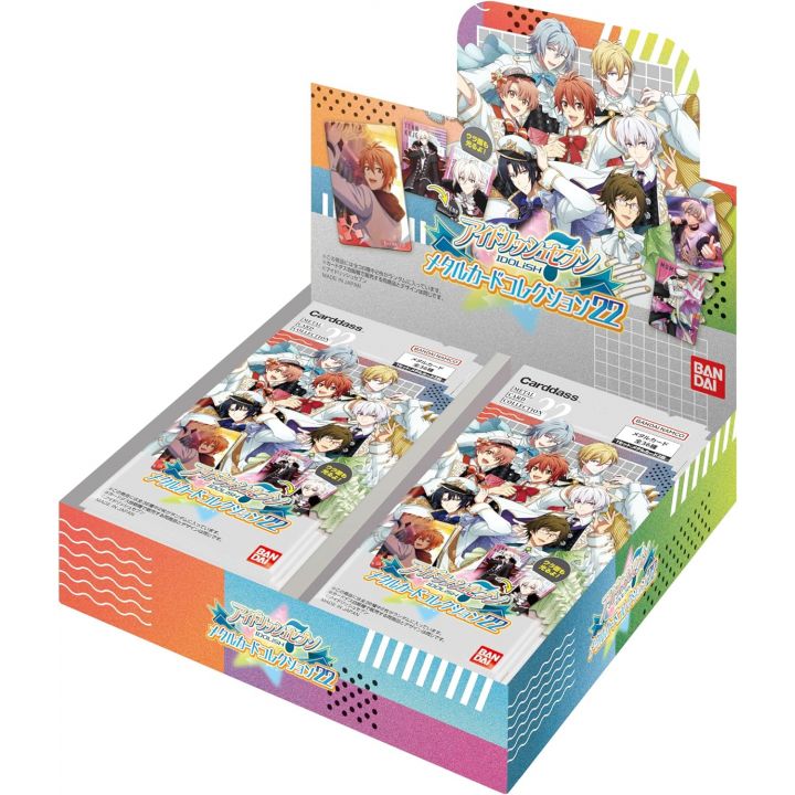 Bandai Carddass: IDOLiSH7 - Metal Card Collection Vol.22 - Booster Box 24pack