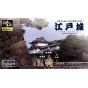 Doyusha 1/700 Japanese Castle JOYJOY Collection Edo Castle Plastic Model JJ-4 Molded Color