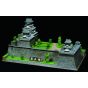 Doyusha 1/350 Japanese Castle Deluxe Kumamoto Castle Plastic Model DX-7 Molded Color