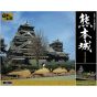 Doyusha 1/350 Japanese Castle Deluxe Kumamoto Castle Plastic Model DX-7 Molded Color