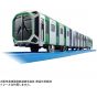 Takara Tomy Plarail S-37 Osaka Metro Chuo Line 400 series cross seat vehicle specification